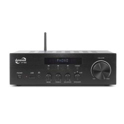 Dynavox VT-90 stereo kompakt forstrker med phono-indgang og BT