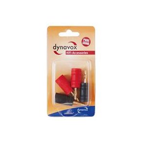 Dynavox, 4 stk. hjttaler bananstik